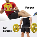 Everfit Weight Plates Olympic 20kgx2 Dumbbell Barbell Plate Weight Lifting Home Gym Yellow