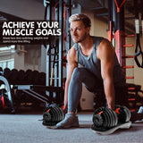 Powertrain 48k Adjustable Dumbbell Home Gym Set