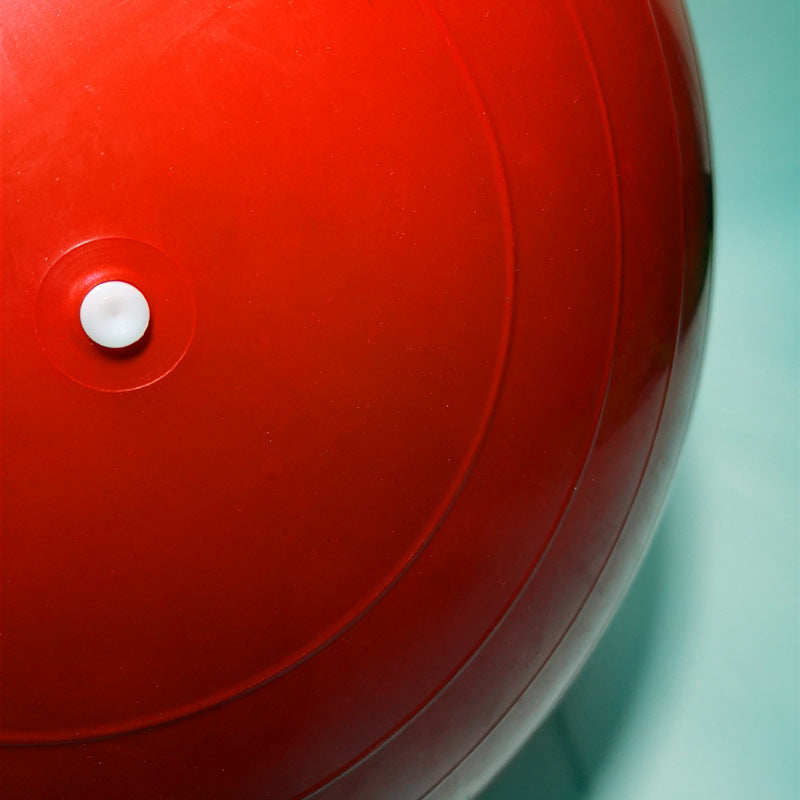 Grey 65cm Anti-Burst Yoga Exercise Ball for Pilates & Core Strength