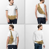 Black Rugged Tactical Waist Pack - MOLLE Outdoor Fanny Bag for Hiking Cycling & Travel